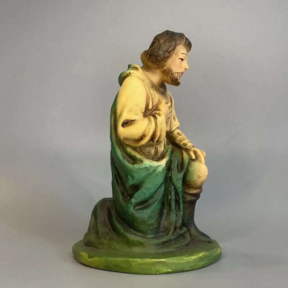 Columbia Statuary Chalkware Joseph Nativity Figure 4